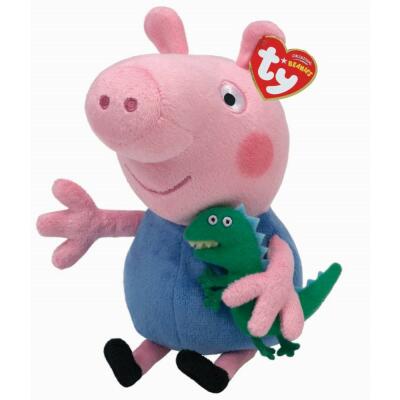 TY Beanie Babies 46130  - George Pig 15 cm