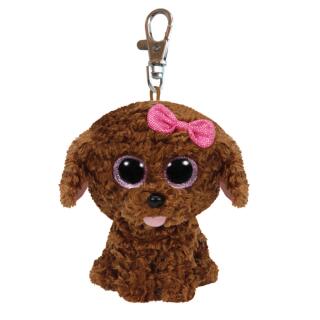 Ty Beanie Boos Schlüsselanhänger Hund - Maddie  8,5 cm