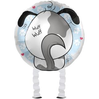 Folienballon Ballonwalker® Hund Jolly Dog  43 cm