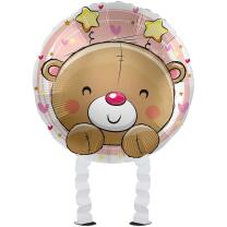 Folienballon Ballonwalker®  Hello Baby Girl  43 cm