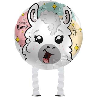 Folienballon Ballonwalker®  Crazy Lama  43 cm