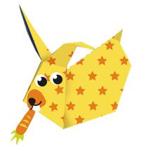 Kids Origami - Hase