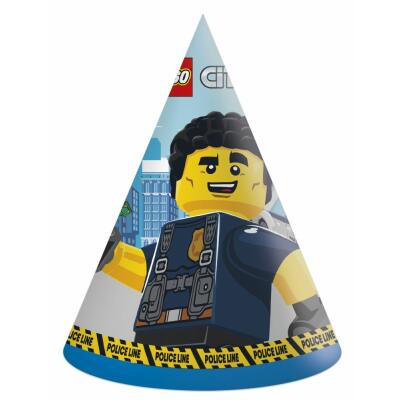 Lego City - Partyhütchen, 6 Stück