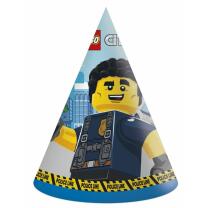 Lego City - Partyhütchen, 6 Stück