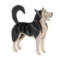 3D Husky Papiermodell