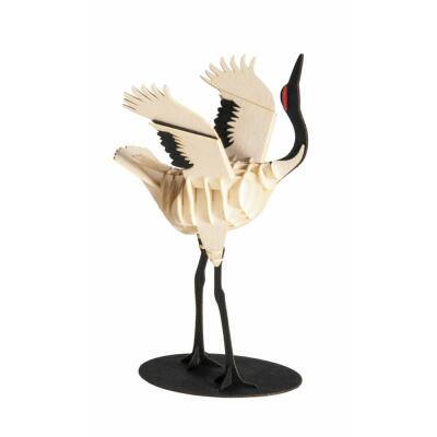 3D Kranich Papiermodell