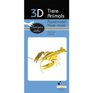 3D Hummer Papiermodell
