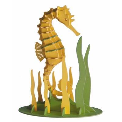3D Seepferdchen Papiermodell