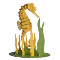 3D Seepferdchen Papiermodell