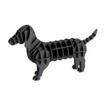 3D Hund  Papiermodell