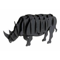 3D Nashorn Papiermodell