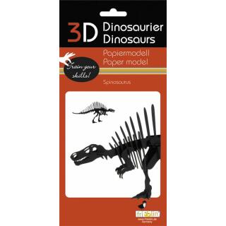 3D Spinosaurus Papiermodell