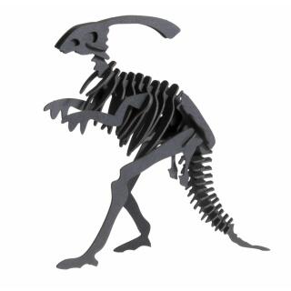 3D Parasaurolophus Papiermodell