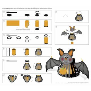 Ursus Laternen - Bastelset Fledermaus