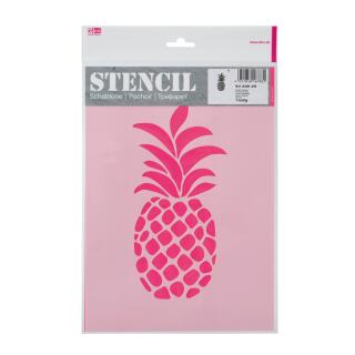 Schablone / Stencil DIN A4 - Ananas