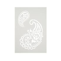 Schablone / Stencil DIN A4 - Paisley Ornamente