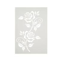 Schablone / Stencil DIN A4 - Rosenranke (73)