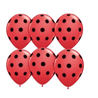 50-teiliges Party-Set Miraculous Ladybug - Teller Becher Servietten Trinkhalme Luftballons  für 8 Kinder