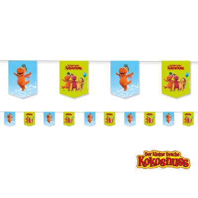 Der kleine Drache Kokosnuss  - Wimpelkette Girlande