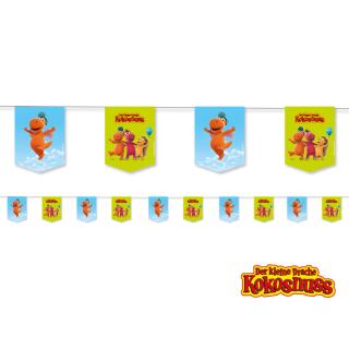 Der kleine Drache Kokosnuss  - Wimpelkette Girlande