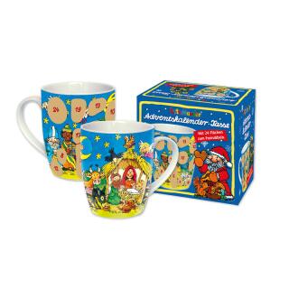 Lutz Mauder Adventskalender-Tasse Weihnachtsgeschichte