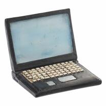 Miniatur - Laptop - ca. 4 cm