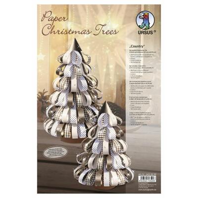 Ursus Paper Christmas Trees - Weihnachtsbaum "Country"