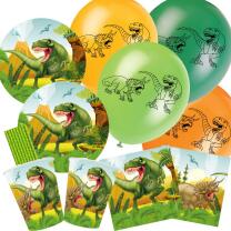 52-teiliges Party-Set Dinosaurier - riesiger Dino -...