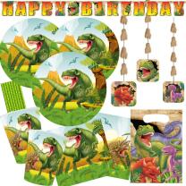 54-teiliges Party-Set Dinosaurier - riesiger Dino -...
