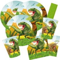 70-teiliges Party-Set Dinosaurier - riesiger Dino -...
