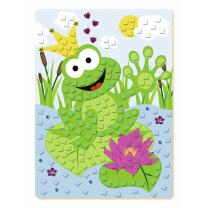 Moosgummi Mosaik Frosch (21)