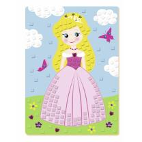 Moosgummi Mosaik Prinzessin (23)