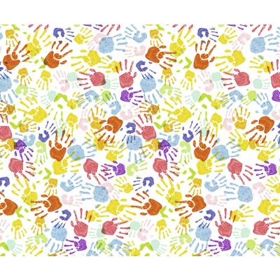 Motiv-Fotokarton Bunte Kinderhände (135), 300 g/m²,  49,5cm x 68cm