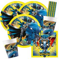 44-teiliges Party Set - Batman Rogue Rage Teller Becher...