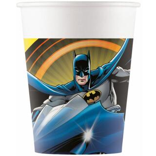 44-teiliges Party Set - Batman Rogue Rage Teller Becher Servietten + Trinkhalme für 8 Kinder