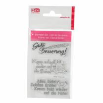 Efco (102) clear stamps Stempel Set - Gute Besserung