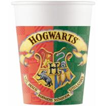 68-teiliges Party-Set Harry Potter - Teller Becher Servietten + Trinkhalme für 16 Kinder