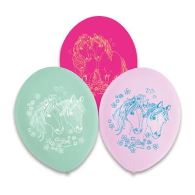 Luftballons Pferde - Pretty Pony - 6 Stück