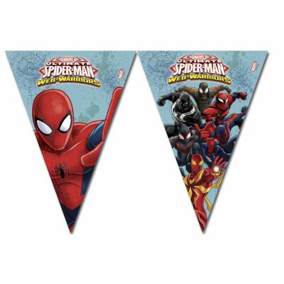 Spiderman Web Warriors - Wimpelkette 2,3 m