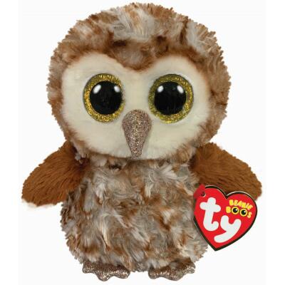 TY Beanie Boos 36326 - Schleiereule Percy 15 cm