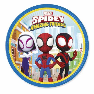 Pappteller - Spidey und seine Super-Freunde