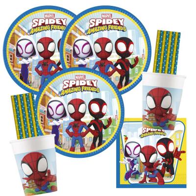 68-teiliges Party-Set - Spidey und seine Super-Freunde