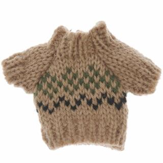 Miniatur Strickpullover Norweger