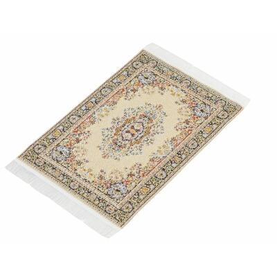 Miniatur Teppich beige, 15 x 10 cm