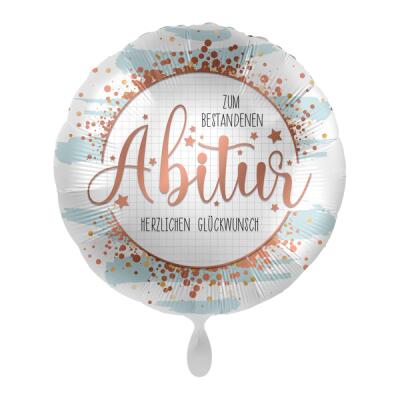 Folienballon 43 cm - zum bestandenen Abitur Herzlichen Glückwunsch