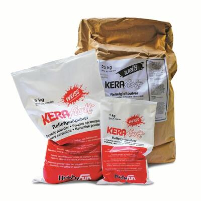Keraflott - Reliefgießpulver weiß 1 kg