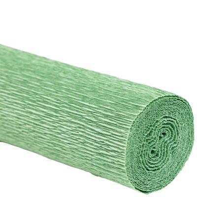 Floristenkreppp 50 x 250 cm gerollt, 160g/Rolle - 42 Farben - Made in Germany -  Auswahl eucalyptus