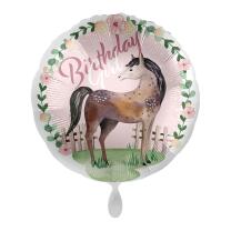 Folienballon 43 cm - Pferd - charming horse ohne Helium...