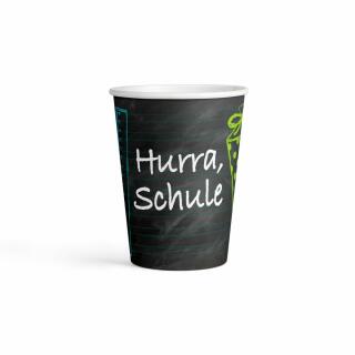 44-teiliges Party-Set Schulanfang -  Teller Becher Servietten Trinkhalme für 8 Personen