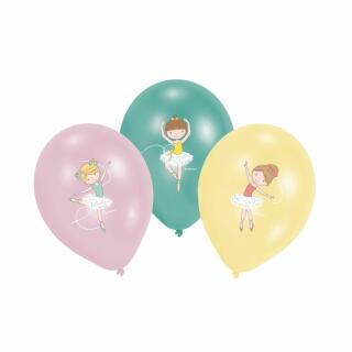 Luftballons Ballerina - little dancer, 6 Stück